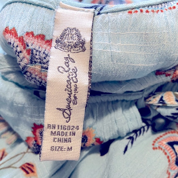 American Rag Floral Off Shoulder Maxi Dress - Picture 2 of 6